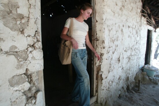 Lauren Bush Lauren in Honduras.