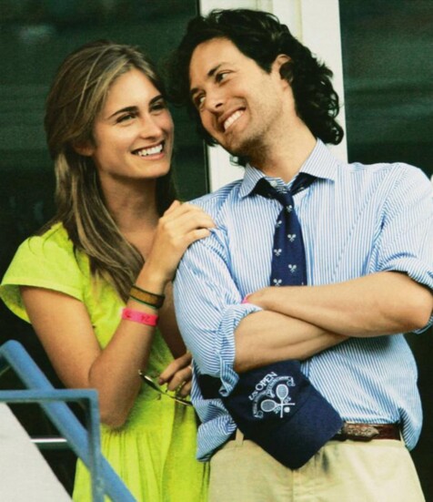 Lauren and her husband, David Lauren.