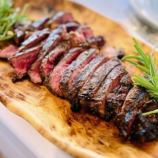MSC American Wagyu steak grilled to perfection.