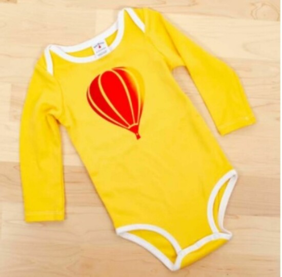 Yellow Balloon Onesie, Kei & Molly Textiles | 26