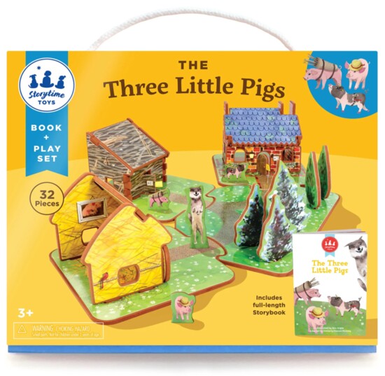 The Three Little Pigs Gift Set - $30