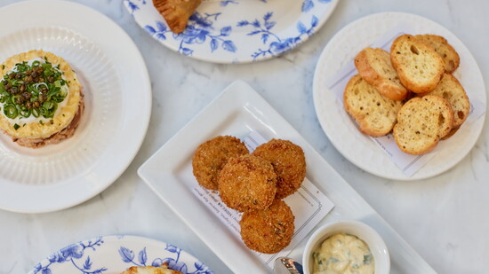 Bites and Beverages menu - available from 4:00pm-6:00pm and after 9:00pm.