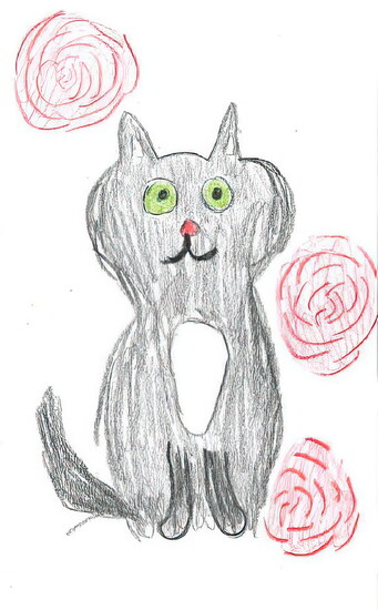 Students drawings after visiting the Old Idaho Penitentiary