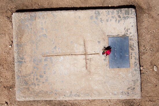 Dennis the Cat's grave is the only marked grave in the walls of the Old Idaho Penitentiary. 