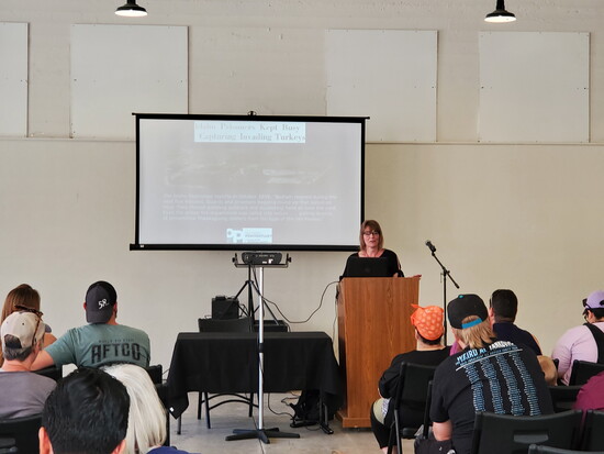Dennis the Cat Day features informative presentations on the Pen's residents.