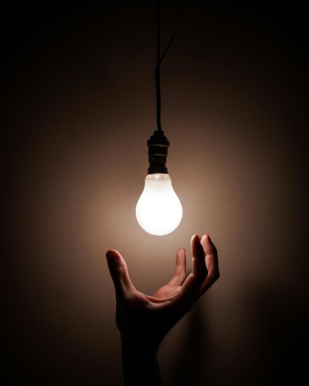 Photo by Luca Nardone: https://www.pexels.com/photo/person-holding-white-light-bulb-3651820/