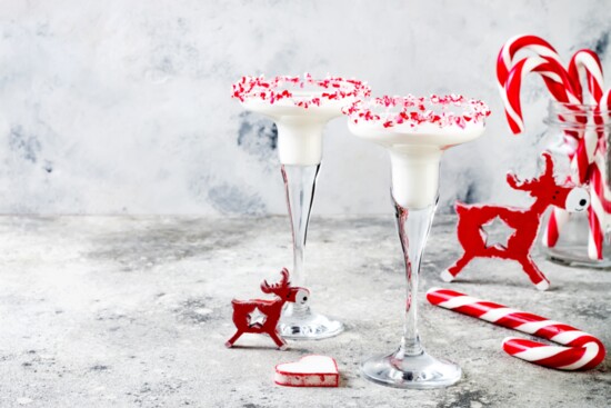 Winter White Chocolate Martini