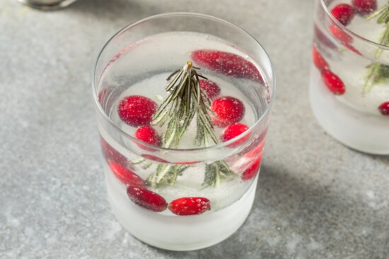 Snow Globe Gin and Tonic