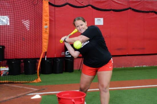 Julia Blarr, director of softball