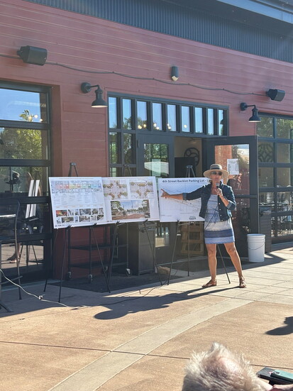 Windsor Downtown Alliance Director Michelle Vance highlights new expansion and redevelopment opportunities across the district.