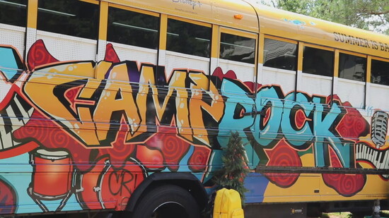 Camp Rock Tour Bus