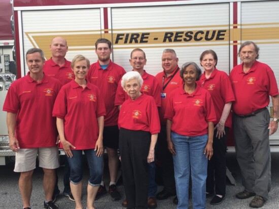 Citizen's Fire Academy members