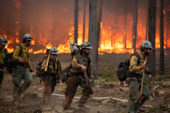 Wapiti Fire. PC: Kyle Miller