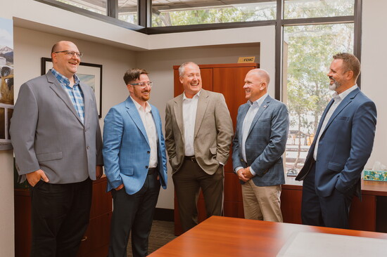 Bevan Rigg, James Pisaturo, Travis Goeglein, Paul Webber, & Nathan McConnell