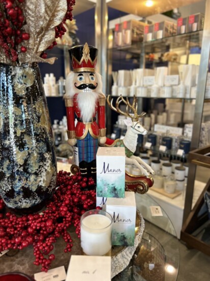 Give the gift of a sweet smelling home with Manor Home Interiors candles ($15-$35)