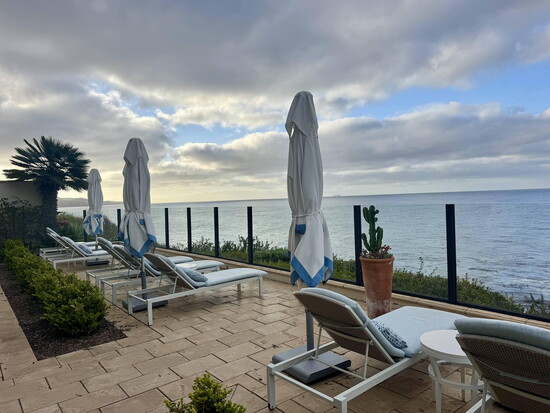 Terranea spa lounge chairs