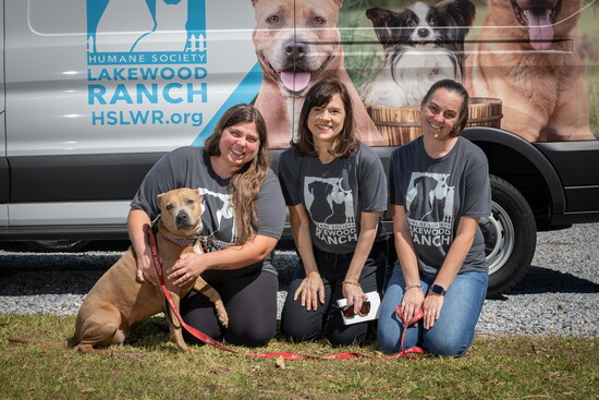 Bessie, Dani Ziegler, Karen Gutierrez, and Mora Jordan (left to right)