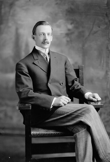 Gilbert H. Grosvenor, president of the National Geographic Society, 1920–1954.