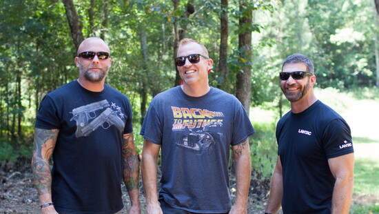 Rob Vaughan, Chris Cathers & Ron Griffin supporting veterans 