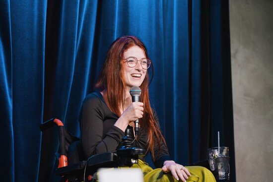 Fiona Cauley performs at the inaugural Prader Silly benefit in 2025