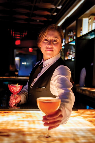 In addition to wines, Ristorante LUCCA offers 15 signature cocktails, including three non-alcoholic drinks.