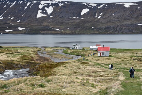 A boat ride down the glorious Isafjordu fjord will take you to the abandoned settlement of Hesteyri. The area is now a nature preserve.