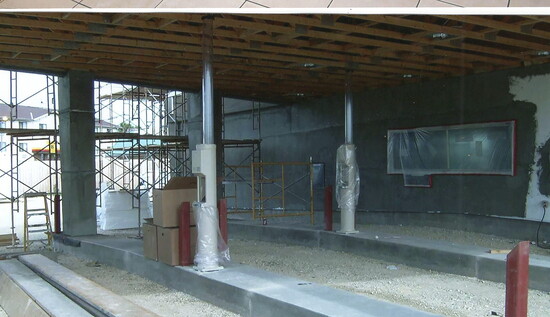 Construction of East Location, 2003
