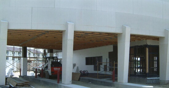 Construction of East Location, 2003