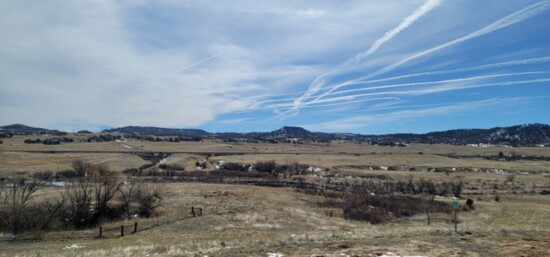 A view of the land at Bell Mountain Equestrian Center