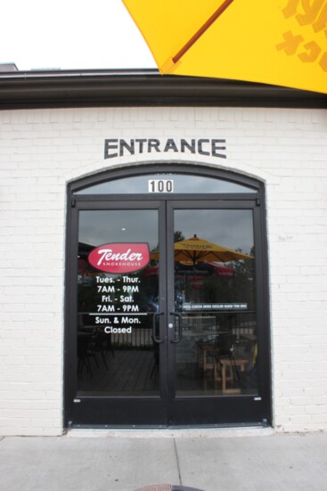 Front entrance