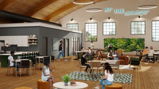 Boys & Girls Clubs of Weld County Teen Center depiction, drawings by VFLA Architecture