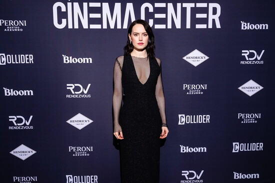 Daisy Ridley at the premiere party for SXSW selection We Bury the Dead following her panel interview at the Collider Studio sponsored by Bloom Nutrition, Peroni