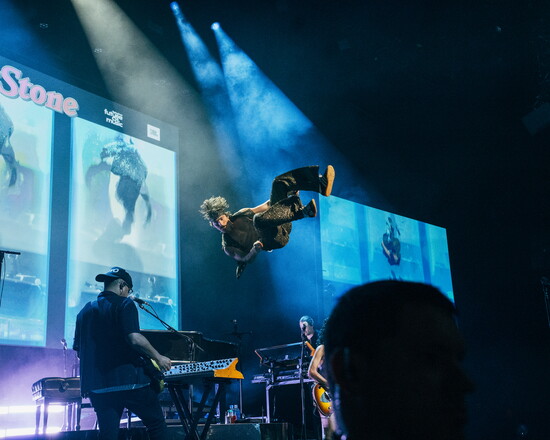  Benson Boone was so flippin’ good at Rolling Stone’s Future of Music Showcase at ACL Live at the Moody Center. Photo: Samantha Tellez for Rolling Stone