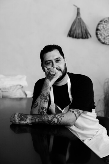 Chef/owner of Tatemó, Emmanuel Chavez. 