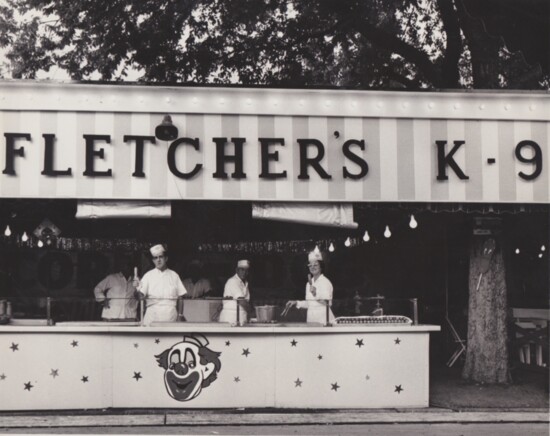 Fletcher's stand, circa 1950s