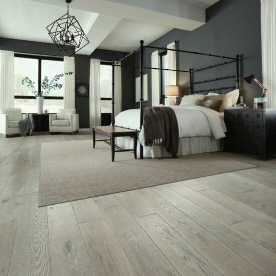 Porcelain tile works in bedrooms, kitchens, bathrooms, and even outdoors. Courtesy Tiles for Living