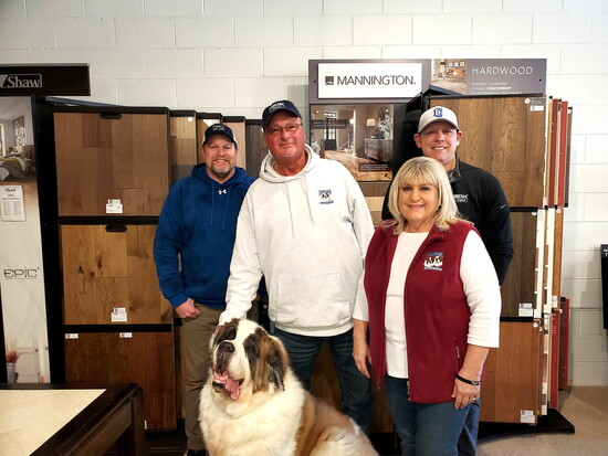 Bernstein says he's proud to be part of the Big Dog Flooring team!