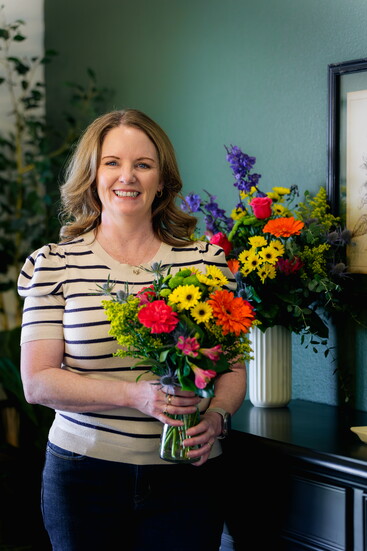 Susan Johnson, Owner of The Cottage Flowers and Gifts