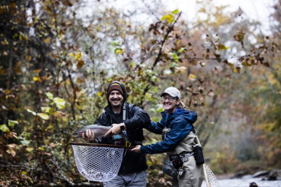 Jeff and Jennifer Gilbert, in their happy place.