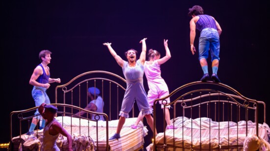 Flying Through the Air in “Corteo”
