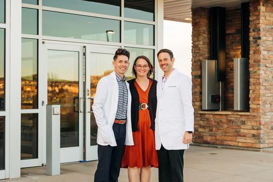 John, Michelle and Dr. Block