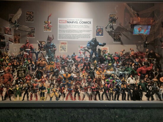 Marvel Comics diorama (Jerri Culpepper Photography)