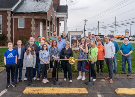 Community Church of Hendersonville celebrated their Blessing Box with a ribbon cutting ceremony.