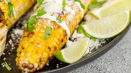 Roasted Elote Corn with Pepitas