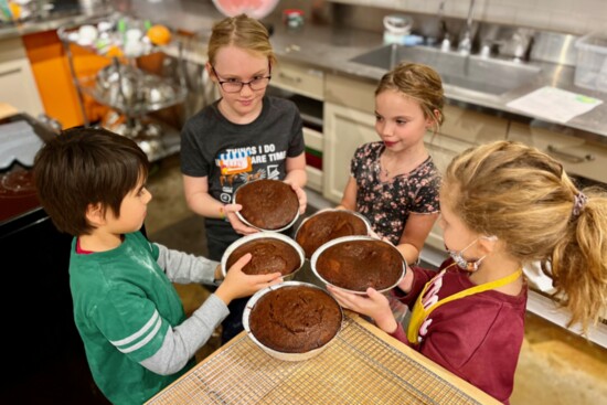 Students at Edible Education