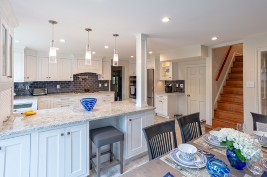 The kitchen above is just one example of what Main Line Kitchen Design can do.  