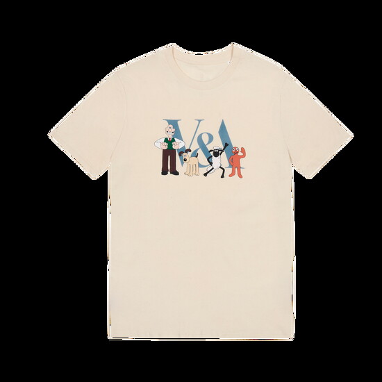 Wallace & Gromit and Friends V&A Adult T-shirt by V&A