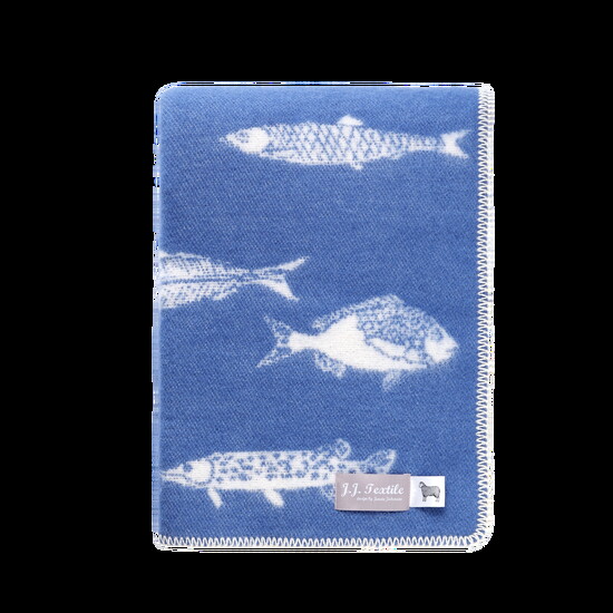 Fish Wool Blanket by J.J. Textile