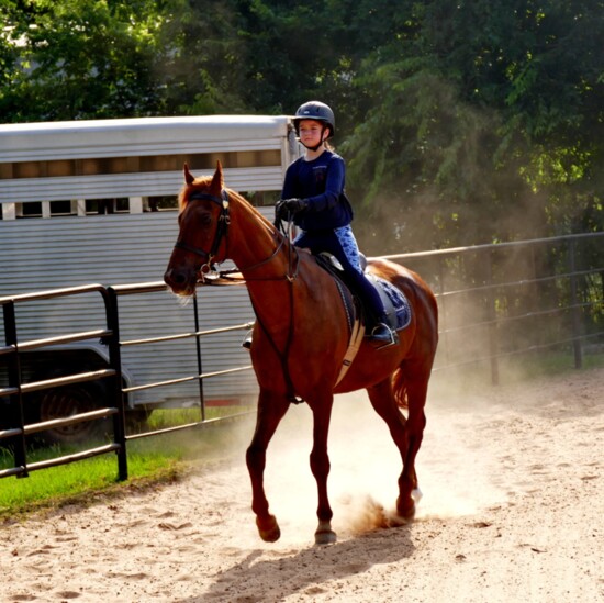 Jordan Giambi Has Loved Horseback Riding Her Whole Life