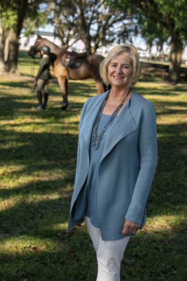 Valerie and her husband Hugh  operate 3D Farm in Anthony, where they breed and raise thoroughbreds. Photos by Showcase Properties. 